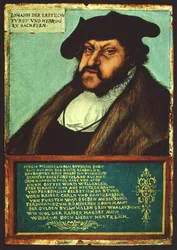 Portret van Johan I (1468-1532) de Standvastige, keurvorst van Saksen, ca.1533